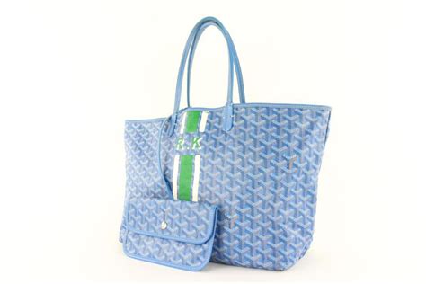 goyard saint louis pm blue|Goyard pm tote price.